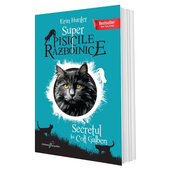 Secretul lui Col&355; Galben un nou roman cu ac&539;iune de sine st&259;t&259;toare din seria edi&539;iilor speciale Super Pisicile R&259;zboinice este o lectur&259; intens&259; orientat&259; în jurul unuia dintre cele mai enigmatice &351;i controversate personaje din universul fantastic creat de Erin HunterAcest volum deschide por&355;ile c&259;tre trecutul lui Col&355; Galben Descoperim cum a fost 