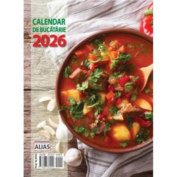 Calendar de bucatarie 2026 54 file Alias Publishing 