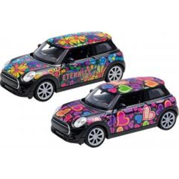 Masina mini cooper hatch  die-cast 12 cmImportant Pretul afisat este per bucata Acetst produs este disponibil in mai multe variante Nu se poate alege modelulculoarea se livreaza aleatoriu in functie de disponibilitatea din stoc