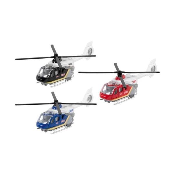 Elicopter cu lumini si sunete  die-cast 19 cmImportant Pretul afisat este per bucata Acetst produs este disponibil in mai multe variante Nu se poate alege modelulculoarea se livreaza aleatoriu in functie de disponibilitatea din stoc