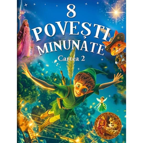 Deschide paginile acestei carti si patrunde intr-o lume fabuloasa plina de povesti captivante si ilustrate cu imagini spectaculoase De la eroi neinfricati la creaturi magice fiecare poveste iti aduce nu doar aventuri palpitante ci si lectii pretioase de viata Aceasta carte face parte din colectia Povesti Minunate Povestile incluse in aceasta carte• Regele Bruce si Paianjenul• Scufita Rosie• Peter Pan• Printesa si Bobul 