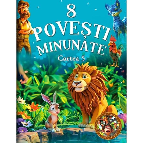 Deschide paginile acestei carti si patrunde intr-o lume fabuloasa plina de povesti captivante si ilustrate cu imagini spectaculoase De la eroi neinfricati la creaturi magice fiecare poveste iti aduce nu doar aventuri palpitante ci si lectii pretioase de viata Aceasta carte face parte din colectia Povesti Minunate Povestile incluse in aceasta carte• Cocosul si bijuteria• Trandafirul alb si trandafirul rosu• Sacalul voposit in 