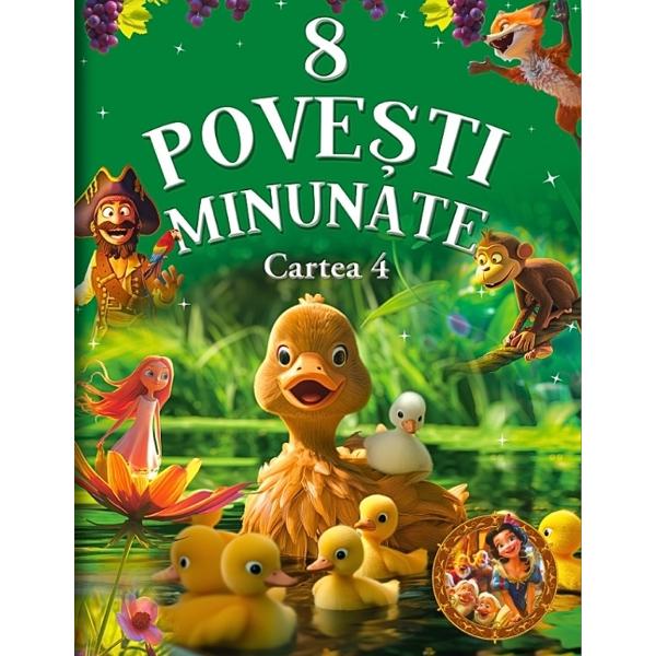 Deschide paginile acestei carti si patrunde intr-o lume fabuloasa plina de povesti captivante si ilustrate cu imagini spectaculoase De la eroi neinfricati la creaturi magice fiecare poveste iti aduce nu doar aventuri palpitante ci si lectii pretioase de viata Aceasta carte face parte din colectia Povesti Minunate Povestile incluse in aceasta carte• Alba ca zapada si cei sapte pitici• Degetica• Insula comorilor• Ratusca 