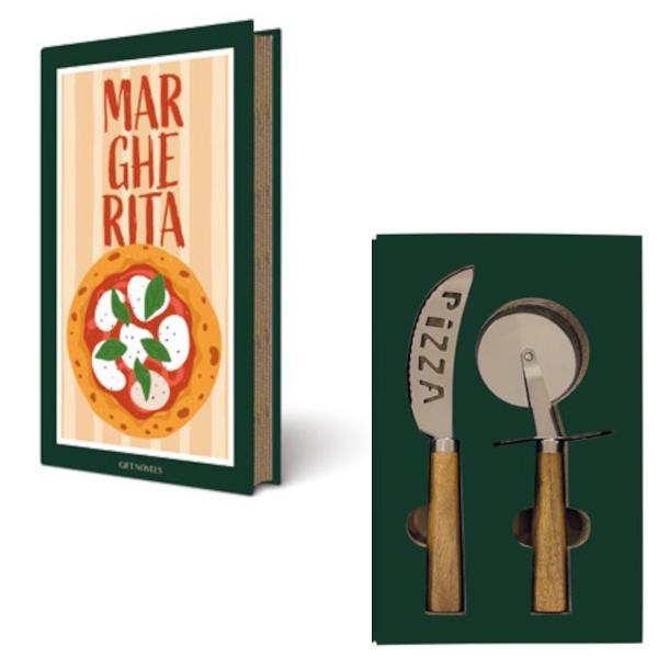 Serve&537;te &537;i taie pizza ca un adev&259;rat profesionist cu acest set practic &537;i util ce include un cu&539;it de pizza &537;i un t&259;ietor ergonomic Cu&539;itul asigur&259; por&539;ionarea u&537;oar&259; a feliilor iar t&259;ietorul rotativ garanteaz&259; 