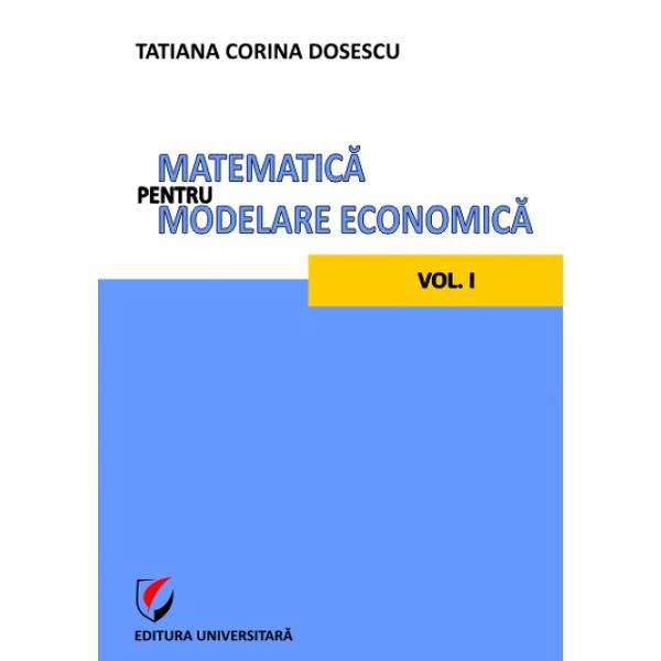 Modelarea economic&259; este o îndeletnicire a celor califica&355;i în a prelucra informa&355;ia din domeniul economic în vederea sporirii eficien&355;ei a valorii ad&259;ugate a fundament&259;rii actului de decizie &351;i realiz&259;rii multor altor obiectiveComplexitatea fenomenelor economice necesit&259; completarea model&259;rii economice ce are drept rezultat modelul economic cu o modelare matematic&259; al c&259;rei produs este modelul 