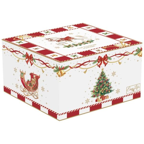 Transform&259; fiecare pauz&259; de cafea sau ceai într-un moment plin de bucurie festiv&259; Aceast&259; cea&537;c&259; cu farfurioar&259; din por&539;elan fin de înalt&259; calitate din colec&539;ia Christmas Tale de la Easy Life îmbin&259; elegan&539;a delicat&259; cu 