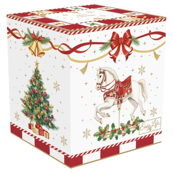 Savureaz&259; b&259;utura ta preferat&259; &icirc;ntr-o can&259; plin&259; de farmec festiv Aceast&259;&nbsp;can&259; din por&539;elan fin de &icirc;nalt&259; calitate din colec&539;ia&nbsp;Christmas Tale&nbsp;de la&nbsp;Easy Life &icirc;mbin&259; elegan&539;a clasic&259; cu magia s&259;rb&259;torilor de 