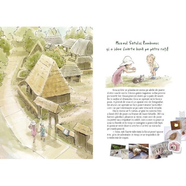 Înc&259; o carte cu Ema &537;i Eric e gata s&259; v&259; fac&259; s&259; râde&539;i &537;i s&259; v&259; bucura&539;i &537;i mai mult unii de ceilal&539;iÎn acest volum Familia Pofticio&537;ilor face turul României cu autorulota Cei patru simpatici exploreaz&259; p&259;duri &537;i cascade muzee &537;i castele m&259;n&259;stiri Delta Dun&259;rii sanctuarul de ur&537;i &537;i rezerva&539;ia de zimbri Nu uit&259; s&259; aib&259; 