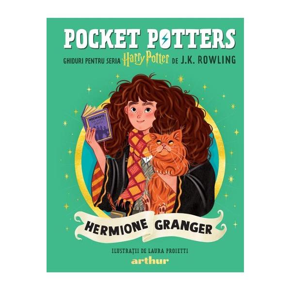 Ghidul magic oficial al seriei Harry Potter imaginate de JKRowlingCare este materia preferat&259; a lui HERMIONE Cum s-a împrietenit ea cu RON &537;i HARRY &537;i cum miroase un TROL DE MUNTEHermione prepar&259; Elixirul Polisev&259; &537;i are o Po&537;et&259; Fermecat&259; Ador&259; s&259; citeasc&259; &537;i are o baghet&259; din vi&539;&259; &537;i un motan pe nume Pung&259;&537;il&259;  Afl&259; toate acestea &537;i 