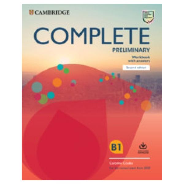 Complete Preliminary 2nd edition is the most thorough preparation for the revised B1 PreliminaryThe Workbook with answers provides further practice of language and vocabulary introduced in the Students Book The downloadable Audio contains extra listening material for practice at home including exam-style tasks
