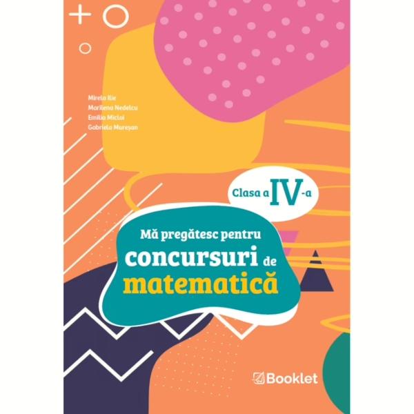 Seria M&259; preg&259;tesc pentru concursuri de matematic&259; îi sprijin&259; pe elevii din clasele primare s&259; î&537;i dezvolte gândirea logic&259; s&259; î&537;i testeze cuno&537;tin&539;ele &537;i s&259; câ&537;tige încredere în propriile abilit&259;&539;iCulegerea M&259; preg&259;tesc pentru concursuri de matematic&259; – Clasa a IV-a con&539;ine 15 teste de tip COMPER &537;i 15 teste de tip Gazeta 