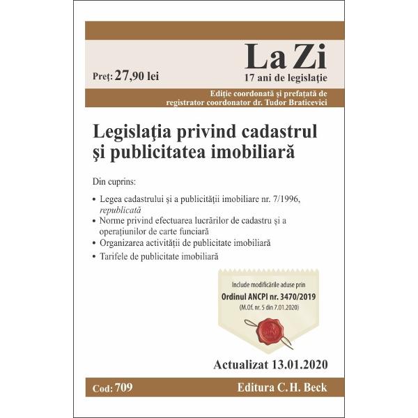 Tudor Braticevici „Pe lâng&259; alte cauze lipsa personalului de specialitate lipsa unei minime protec&539;ii legale a func&539;ionarilor oficiilor teritoriale num&259;rul &537;i complexitatea cererilor aplica&539;iile informatice sediile improprii cât &537;i organizarea deficitar&259; a oficiilor teritoriale unul dintre motivele pentru care cadastrarea &537;i înscrierea în cartea funciar&259; se desf&259;&537;oar&259; 