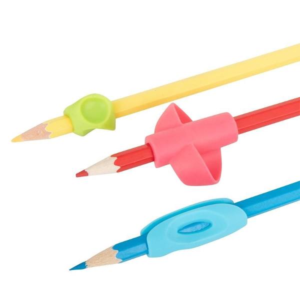 &Icirc;nv&259;&539;area scrisului simplificat&259; Aceste 3 instrumente ergonomice pentru scris at&acirc;t pentru st&acirc;ngaci c&acirc;t &537;i pentru dreptaci &icirc;i ajut&259; pe copii s&259; &icirc;nve&539;e pozi&539;ia corect&259; a creionului &537;i faciliteaz&259; &icirc;nv&259;&539;area scrisului Instrumentul de scris poate fi ata&537;at cu u&537;urin&539;&259; la creioane colorate creioane colorate &537;i pensule de dimensiuni standard 