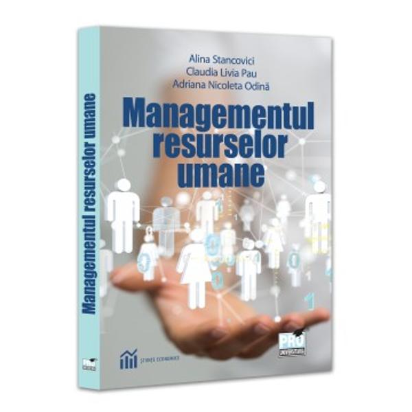 Lucrarea „Managementul resurselor umane” se adreseaza studentilor de la facultatile de administratie publica management si servicii publice si contribuie efectiv la formarea si perfectionarea pregatirii la activitatea de seminar aferenta disciplinelor de Management Ea poate fi utila si managerilor ori cititorilor interesati de domeniul economic si social cartea propunandu-si sa prezinte in sinteza principalele elemente fundamentale ale managementului 