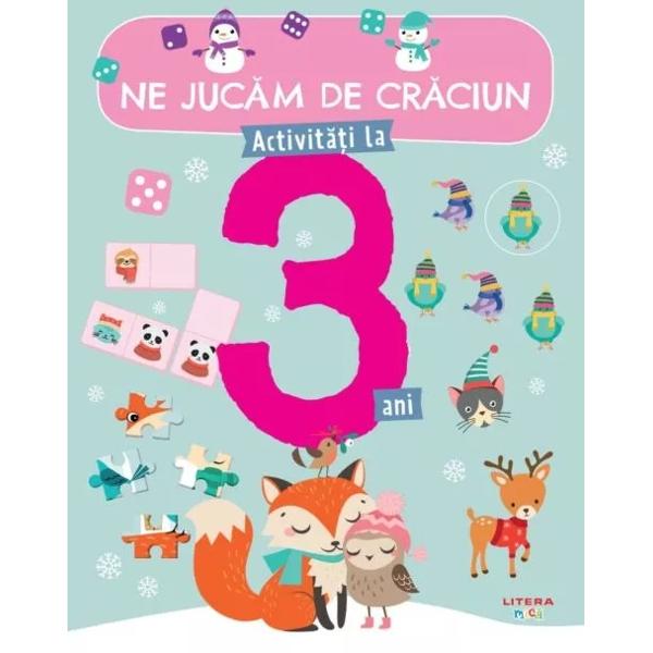 În paginile acestei c&259;r&539;i vei întâlni oameni de z&259;pad&259; &537;i animale amuzante care vor s&259; te provoace la joac&259; s&259; ie&537;i din labirint s&259; une&537;ti umbrele s&259; g&259;se&537;ti diferen&539;ele &537;i multe altele