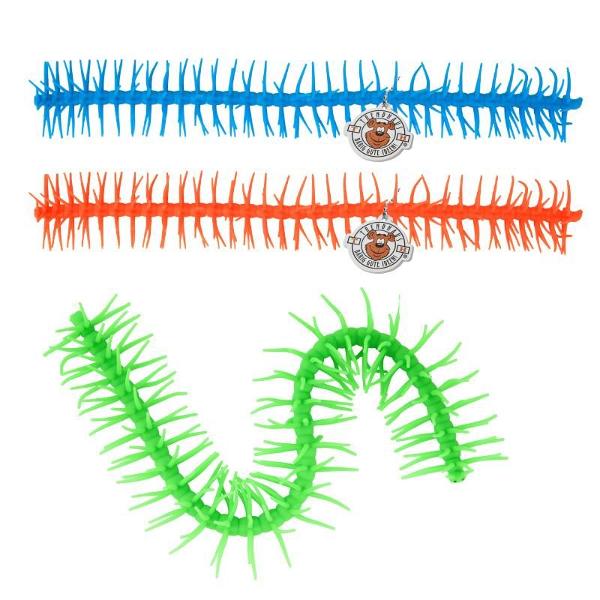 TREND Jucarie elastica miriapod 50 cm 5960696Disponibil&259; în 3 culori diferite Pretul afisat este per bucata Nu se poate alege culoarea se livreaza in functie de disponibilitatea din stoc