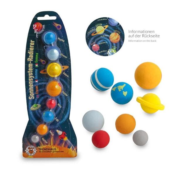 SPACE ADVENTURE Set de radiere sistemul solar 8 bucati la set 5959256