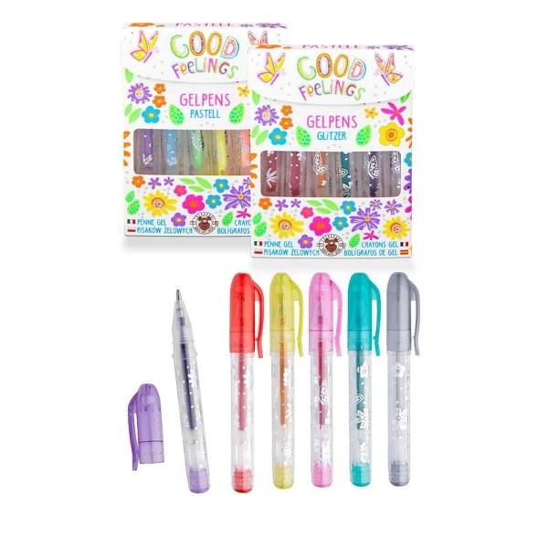Set mini pixuri cu gel super dr&259;gu&539;e cu cutie de carton Fiecare set con&539;ine 6 culori diferite de pixuri pentru schi&539;are desen colorat &537;i scris Toate pixurile sunt imprimate cu un model floral în folie argintie Dimensiunea pixului aprox 86 x Ø 09 cmDisponibil&259; în modele diferite pastel si glitter Pretul afisat este per bucata Va rugam sa psecificati modelul dorit printrun comentariu la plasarea comenzii in caz 