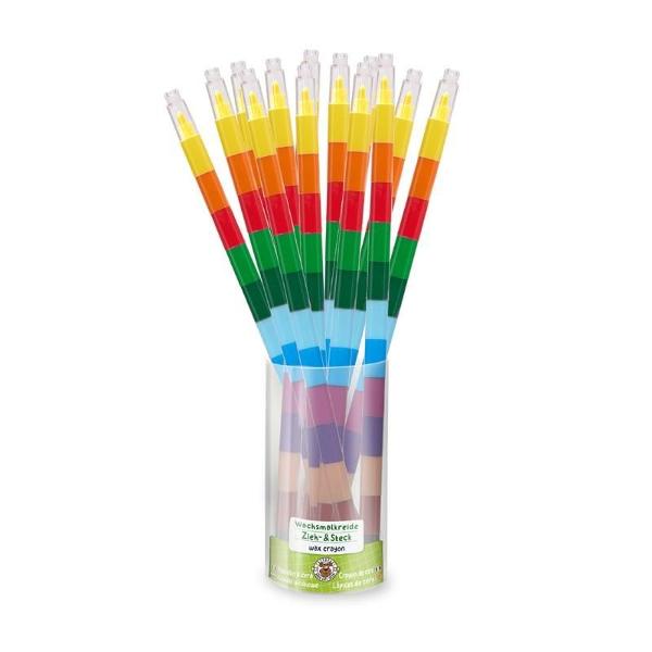 Un obiect care atrage aten&539;ia pe orice birou Cu acest creion cerat cu 12 culori str&259;lucitoare ve&539;i avea &icirc;ntotdeauna la &icirc;ndem&acirc;n&259; culorile preferate datorit&259; op&539;iunii de dezlipire Ambalat individual &icirc;n folie termocontractibil&259;Lungimea creionului aprox 273 cm &Oslash;Pret per bucata