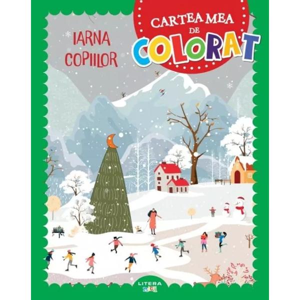 Ia-&539;i creioanele colorate &537;i intr&259; în atmosfera s&259;rb&259;torilor de iarn&259; Cu ajutorul tabourilor de colorat vei înv&259;&539;a s&259; combini culorile &537;i s&259; colorezi cât mai potrivit în contur