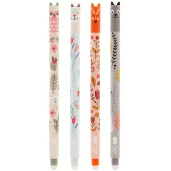 Roller cu cerneal&259; termosensibil&259; ideal pentru scriere curat&259; &537;i corect&259; Textul poate fi &537;ters cu u&537;urin&539;&259; prin frecare folosind guma integrat&259; la cap&259;tul instrumentului de scris Design modern cu 4 modele de tatuaje diferite pe corpul rollerului face din acest produs o alegere practic&259; &537;i atractiv&259; pentru &537;coal&259; sau birou CaracteristiciCerneal&259; 