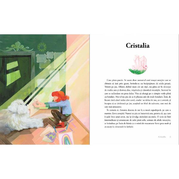 Pe urmele unui c&259;&539;el z&259;p&259;cit Alfanti care o ia la fug&259; prin p&259;dure feti&539;a Antunia ajunge la o cas&259; misterioas&259; iar de acolo în Cristalia minunata lume magic&259; a piticilor care au uitat s&259; pun&259; întreb&259;ri Piticii sunt ferici&539;i de vizita feti&539;ei &537;i-a c&259;&539;elului dar Antunia tare ar vrea s&259; se întoarc&259; acas&259; la bunicii ei Pentru asta trebuie s&259; fac&259; o 