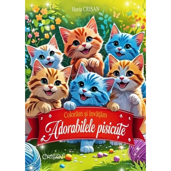 Adorabilele Pisicu&539;e este o carte de colorat cu 20 de pagini dedicat&259; copiilor care iubesc animalele &537;i doresc s&259; înve&539;e despre pisicu&539;e într-un mod distractiv Fiecare pagin&259; prezint&259; ilustra&539;ii detaliate ale pisicilor înso&539;ite de informa&539;ii simple despre comportamentul lor Desenele captivante sunt concepute pentru a încuraja creativitatea iar noti&539;ele educative ofer&259; lec&539;ii elementare despre 