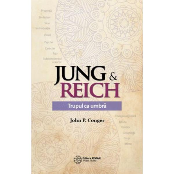 Jung & Reich Trupul ca umbra este o explorare a vietilor si a ideilor semnificative a doua figuri principale ale psihanalizei Carl Jung si Wilhelm Reich amandoi pionieri si genii controversate care nu s-au intalnit niciodata desi au fost contemporani Modul in care John P Conger trateaza personalitatile si perspectivele acestora – precum si ce ar fi putut asimila unul de la celalalt – reprezinta o biografie combinata a similaritatilor si diferentelor si totodata o 