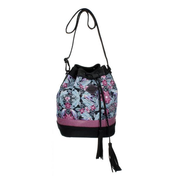 Geanta de umar 33 cm Catalina Jungle - bareta ajustabila lungimea baretei aproximativ 85 cm dimensiune 24x33x20 cm 1 compartiment material poliester  piele ecologica imprimeu floralGeanta umar cu licenta Catalina Estrada colectia Jungle este recomandata pentru femei si adolescentiCaracteristicitd classcol-xs-4 