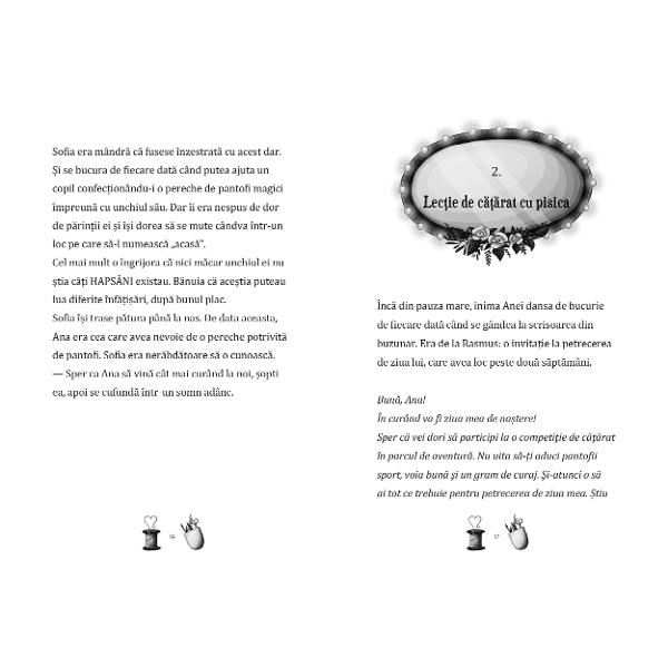 &Icirc;n cel de-al treilea volum al &icirc;ndr&259;gitei serii Sofia &537;i pantofii magici micu&539;a eroin&259; porne&537;te &icirc;ntr-o nou&259; aventur&259; plin&259; de farmec &537;i emo&539;ie C&acirc;nd prietena ei Ana &icirc;&537;i pierde brusc &icirc;ncrederea &icirc;n sine &537;i nu mai are curajul s&259; urce pe peretele de escalad&259; activitatea ei preferat&259; Sofia &icirc;&537;i d&259; seama c&259; ceva misterios se petrece Cur&acirc;nd un praf 