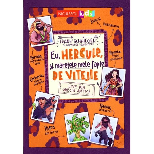 Aten&355;ie Hercule î&537;i spune povestea Hercule – cel mai celebru erou din Antichitate – poveste&537;te am&259;nunte din copil&259;ria lui dar mai ales despre cele dou&259;sprezece sarcini încredin&539;ate pe care a reu&537;it s&259; le duc&259; la bun sfâr&537;it &537;i care i-au adus faima Cum a ucis-o Hercule pe Hidra cea cu multe capete Cum l-a r&259;pus pe Leul din Nemeea &536;i cum l-a r&259;pit pe Cerberus 