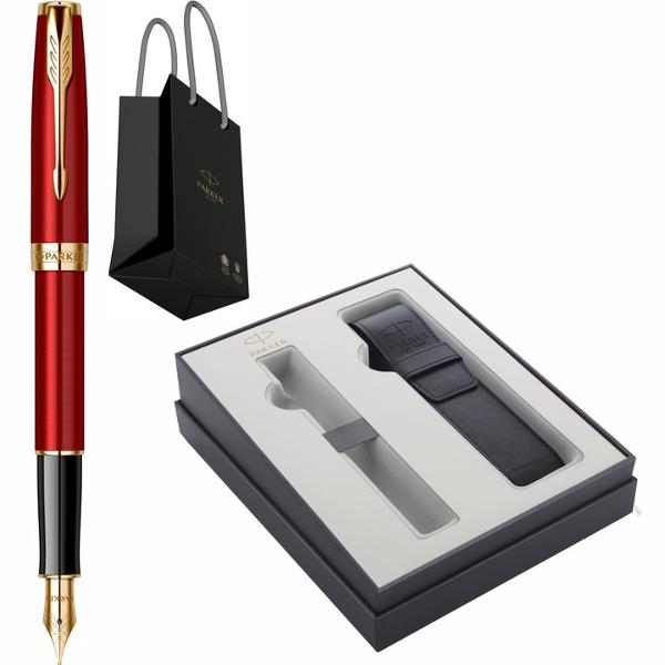 ccesorii din alama placate cu aur de 23K prin tehnologie PVD Physical Vapor Deposition SystemsClip din otel inoxidabil placat cu aur de 23K prin tehnologie PVD Physical Vapor Deposition SystemsCapac din alama lacuit cu multiple straturi de lac rosu luciosCorp din alama lacuit cu multiple straturi de lac rosu luciosGrip din rasina acrilica pretioasa de culoare neagraPenita din otel inoxidabil placat cu aur de 23K prin tehnologie PVD Physical 