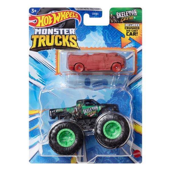 Asortimentul cu lansator de inamici de oras Hot Wheelsdispune de doi inamici preferati de copii tiranozaurul si rechinul sub forma de lansatoare grozave de masini vandute separat Atat lansatorul dinozaur Hot Wheels cat si lansatorul rechin Hot Wheels dispun de provocari grozave in care copiii trebuie sa lanseze masinile cu forta potrivita sau risca sa ramana blocati in falcile inamicului Copiii se pot juca si separat cu aceste jucarii compacte pentru super distractie la scara mai mica 