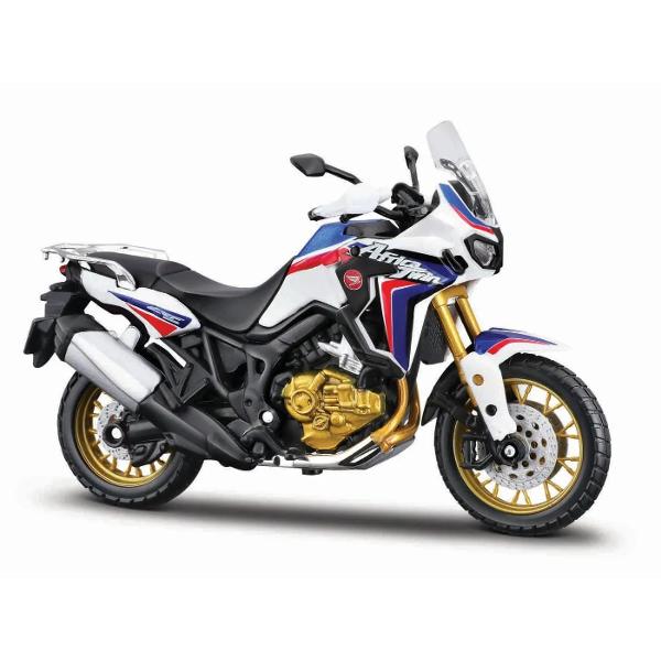 Traieste experienta supersport la scara redusa cu aceasta motocicleta in miniatura HONDA AFRICA parte din gama exclusivista Maisto Special Edition Reprodusa la scara 118 aceasta replica surprinde perfect spiritul unei legende pe doua roti recunoscuta pentru viteza agilitate si designul agresiv Construita din metal turnat die-cast cu elemente din plastic de calitate motocicleta impresioneaza prin atentia la detalii carenaj aerodinamic motor fin conturat suspensii realiste si evacuare 