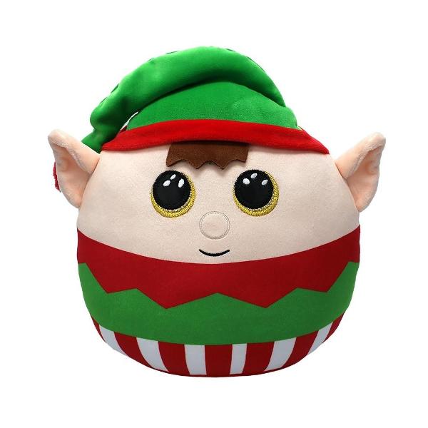 Jucarie de plus TY Squishy Beanies - Effie elf festiv 22 cm TY 39423