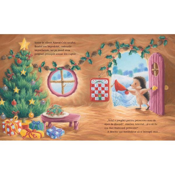 E Ajunul Cr&259;ciunuluiVa fi cel mai frumos Cr&259;ciun dintotdeauna&nbsp;Aricelul abia a&351;teapt&259; s&259; &351;i&8209;l petreac&259;&nbsp;&icirc;mpreun&259; cu prietenii lui Dar c&acirc;nd din ce &icirc;nce mai mul&355;i dintre ei par s&259; aib&259; alte treburide f&259;cut Aricelul &icirc;ncepe s&259; se team&259; c&259; s&8209;ar puteas&259; nu fie un Cr&259;ciun 