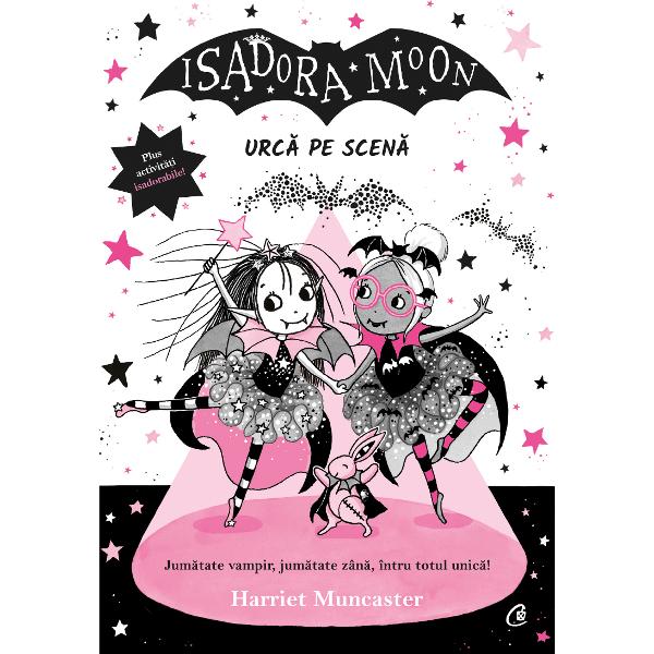 V&226;rst&259; recomandat&259; 6-10 aniIsadora Moon este special&259; pentru c&259; este diferit&259;Mama ei este z&226;n&259; tat&259;l este vampir iar ea este c&226;te pu&539;in din am&226;ndou&259;Isadora arde de ner&259;bdare s&259; ajung&259; la balul vampirilor Are &238;ns&259; o mic&259; problem&259; trebuie s&259; participe la un concurs de talente al&259;turi de al&539;i copii vampiriVa avea Isadora curajul s&259; 
