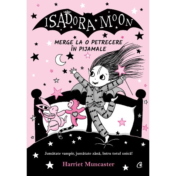 V&226;rst&259; recomandat&259; 6-10 aniIsadora Moon este special&259; pentru c&259; este diferit&259;Mama ei este z&226;n&259; tat&259;l este vampir iar ea este c&226;te pu&539;in din am&226;ndou&259;C&226;nd prietena ei Zoe o cheam&259; la o petrecere &238;n pijamale Isadora e &238;n culmea fericirii  nu a mai f&259;cut asta niciodat&259;Trebuie s&259; r&259;m&226;n&259; treze ca s&259; poat&259; prepara un 