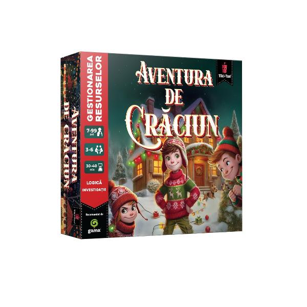 Ho-ho-ho E noaptea de Ajun iar copiii din or&259;&537;elul Noel se preg&259;tesc s&259;-l întâmpine pe Mo&537; Cr&259;ciun Dar cadourile lor sunt în pericol fiindc&259; cineva vrea cu tot dinadinsul s&259;-i saboteze misiunea Cine oare Deveni&539;i investigatori &537;i afla&539;i cine vrea s&259; v&259; pun&259; be&539;e în roate Explora&539;i locurile emblematice din ora&537; aduna&539;i indicii descoperi&539;i cine v-a tr&259;dat &537;i 