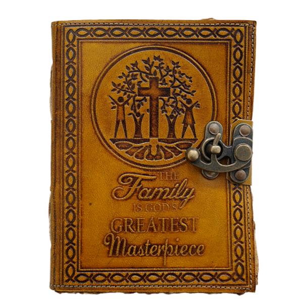 Jurnal Vintage dimensiune 175 x 125 cm coperti din piele naturala cusute manual hartie lucrata manual din bumbac Inchizatoare metalica tip ancora