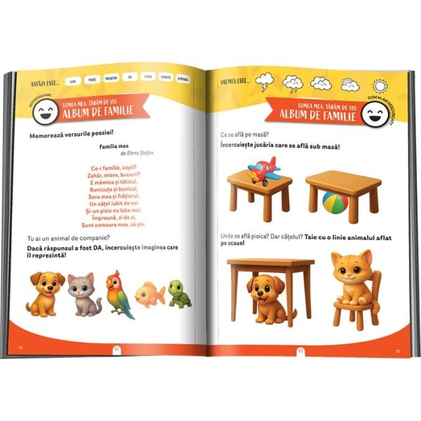 Titlurile din colec&539;ia &536;coala Bufni&539;elor sunt companionul ideal pentru oricare educator Concepute &537;i scrise de dou&259; profesoare de &icirc;nv&259;&539;&259;m&acirc;nt pre&537;colar c&259;r&539;ile sunt conform curricumului pentru educa&539;ie timpurie &icirc;n vigoare &537;i reprezint&259; materiale auxiliare inedite care cu siguran&539;&259; vor contribui la animarea orelor de gr&259;dini&539;&259; prin tematica lor divers&259; &537;i prezentarea 