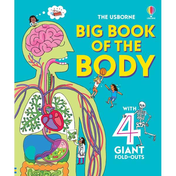 Open up the huge fold-out pages of this vivid illustrated book to discover the remarkable ways the human body works Explore a giant skeleton see how your heart pumps blood find out whats inside your head and learn what happens to the food you eat A fun and engaging introduction to a key primary school topic Its bold bright design will inspire and delight young children