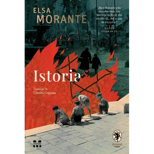„Elsa Morante este maestra mea Am încercat s&259; înv&259;&539; din c&259;r&539;ile ei mi se par de neegalat“ – Elena FerranteIstoria este cronica sumbr&259; a dictaturilor r&259;zboaielor mondiale &537;i crimelor împotriva umanit&259;&539;ii din prima jum&259;tate a secolului XX Romanul Elsei Morante este îns&259; mai presus de orice povestea profesoarei v&259;duve Ida Ea alearg&259; pân&259; la epuizare 