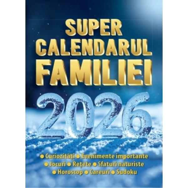 Calendar 2026 - Super calendarul familiei 365 file Alias Publishing 