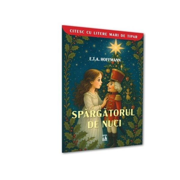 În noaptea de Ajun când magia se strecoara printre lumânari &537;i daruri Clara descopera ca visele pot prinde via&539;aSpargatorul de Nuci devine un prin&539; adevarat iar lumea se deschide spre un tarâm al zânelor &537;i dulciurilorInspirata din povestea clasica a lui ETA Hoffmann aceasta carte ne aminte&537;te ca adevarata magie a Craciunului se afla în curaj bunatate &537;i bucuria de a crede în 