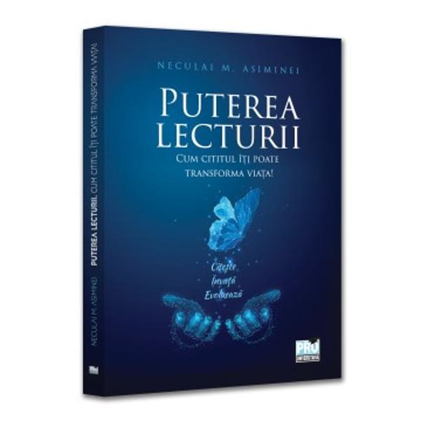  In paginile acestei carti cititorii descopera cum o simpla carte poate aprinde idei poate vindeca emotii si poate deschide drumuri noi catre cunoastere si dezvoltare„Puterea lecturii” se adreseaza adolescentilor dar si parintilor educatorilor profesorilor bibliotecarilor si promotorilor culturali care doresc sa cultive dragostea pentru lectura in inimile copiilor Este in acelasi timp un ghid inspirational 