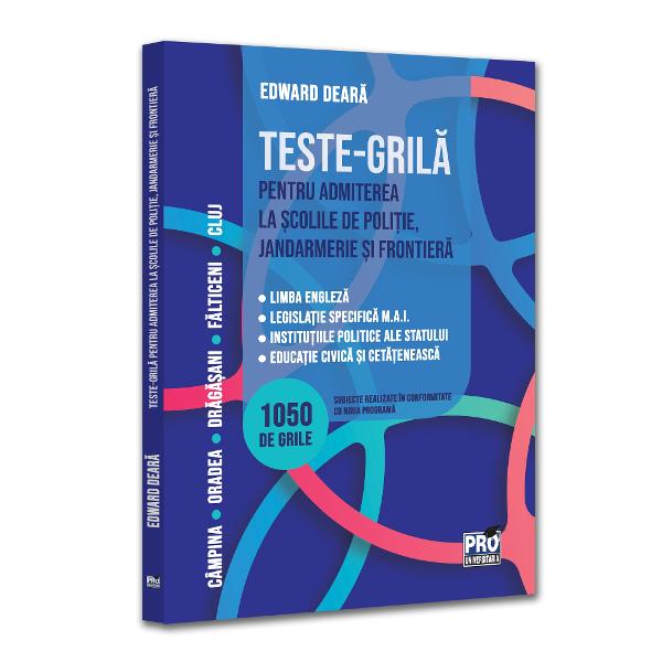 „Am fost admis in anul 2018 la Academia de Politie „Alexandru Ioan Cuza” din Bucuresti In calitate de tanar student al institutiei mi-am inceput drumul editorial in anul 2021 lansand patru lucrari destinate pregatirii pentru proba de limba engleza din cadrul examenului de admitere la Academia de Politie Deviza „acolo unde eu nu am avut sa aiba ceilalti” m-a ghidat in realizarea acestui nou volum destinat celor care se pregatesc pentru examenul de 