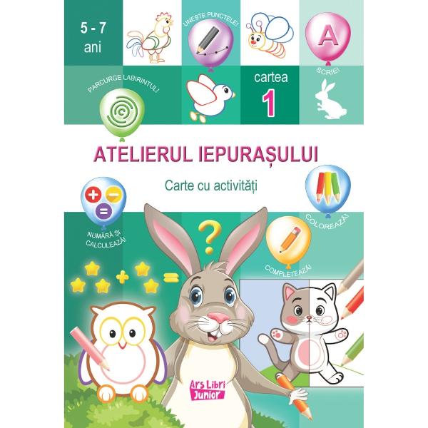 Activit&259;&539;ile din aceast&259; colec&539;ie te vor ajuta s&259;-&539;i dezvol&539;i spiritul de observa&539;ie &537;i dexteritatea precum &537;i o mai bun&259; concentrare a aten&539;ieiHai ia-&539;i creioanele &537;i markerele &537;i distreaz&259;-te în timp ce parcurgi labirinturi cu iepura&537;i une&537;ti puncte colorezi scrii numeri &537;i calculezi