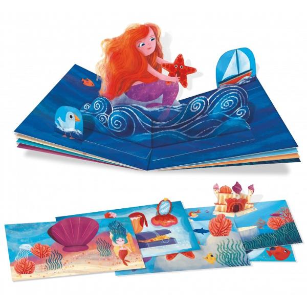 O colec&539;ie conceput&259; pentru ca cei mici s&259; se distreze construind adev&259;rate POP-UP-uriÎn cutie vei g&259;si tot ce ai nevoie pentru a crea felicit&259;ri cu scene tridimensionale uimitoare care pot fi combinate pentru a se transforma într-o carte POP-UP fantastic&259;Un joc care dezvolt&259; concentrarea abilit&259;&539;ile motorii fine &537;i imagina&539;ia