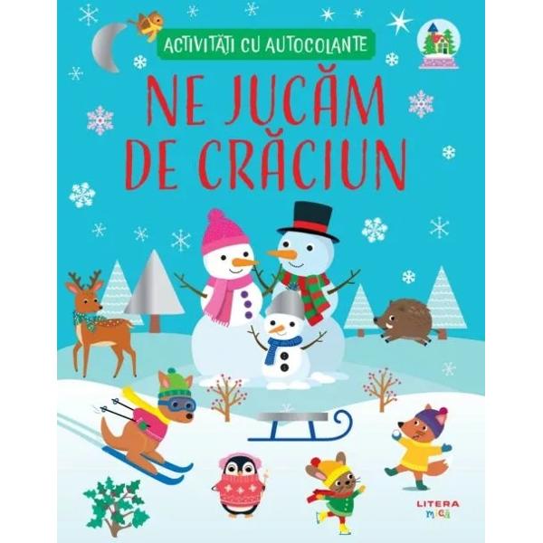 Brrr Ce frig eVii s&259; te joci cu animalele în z&259;pad&259; Te a&537;teapt&259; cu jocuri de iarn&259; superdistractive Aceast&259; carte cu autocolante este plin&259; de jocuri &537;i desene pe care s&259; le coloreziDistrac&539;ie pl&259;cut&259;